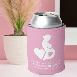Rafraîchisseur Pour Canette Midwoman Doula Services Belle Grossesse rose