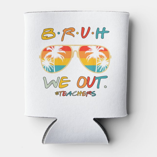 Rafraîchisseur Pour Canette Mignonne fin de l'année scolaire Professeur été Br (Devant)