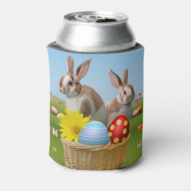 Rafraîchisseur Pour Canette Mignonne lapin de Pâques pour une humeur positive (Can Dos)