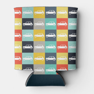 Rafraîchisseur Pour Canette Mini Cooper Vintage Checkerboard