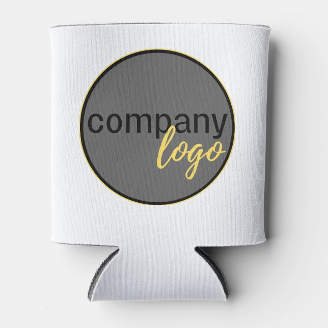 RAFRAÎCHISSEUR  POUR CANETTE MINIMAL BUSINESS LOGO COMPANY MARQUE WHITE (Devant)