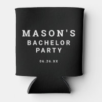 Minimum Classique Bachelor Party Can Cooler