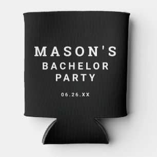 Rafraîchisseur Pour Canette Minimum Classique Bachelor Party Can Cooler