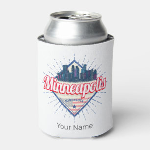 Rafraîchisseur Pour Canette Minneapolis Minnesota USA Skyline États-Unis