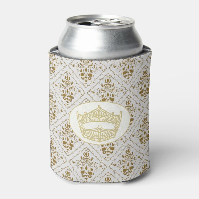 Rafraîchisseur Pour Canette Miss America Couronne personnalisée Can Cooler (Can devant)
