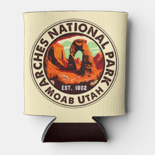 Rafraîchisseur Pour Canette Moab Utah Vintage Sunset Arches Aventure en plein