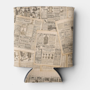 Rafraîchisseur Pour Canette Mode antique : Pages publicitaires de journaux