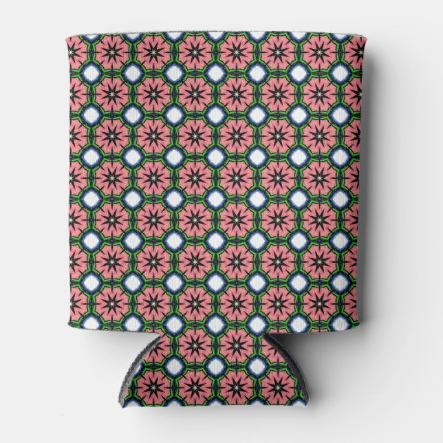 Rafraîchisseur Pour Canette Modèle floral (Devant)