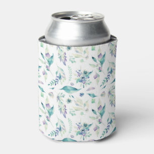 Rafraîchisseur Pour Canette Modern lavender watercolor floral