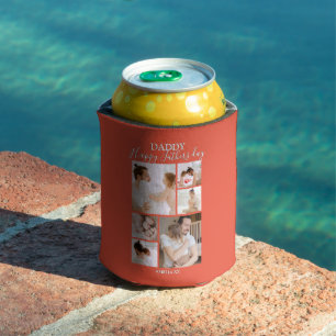 Rafraîchisseur Pour Canette Moderne Fête des pères Photo Coller Can Cooler