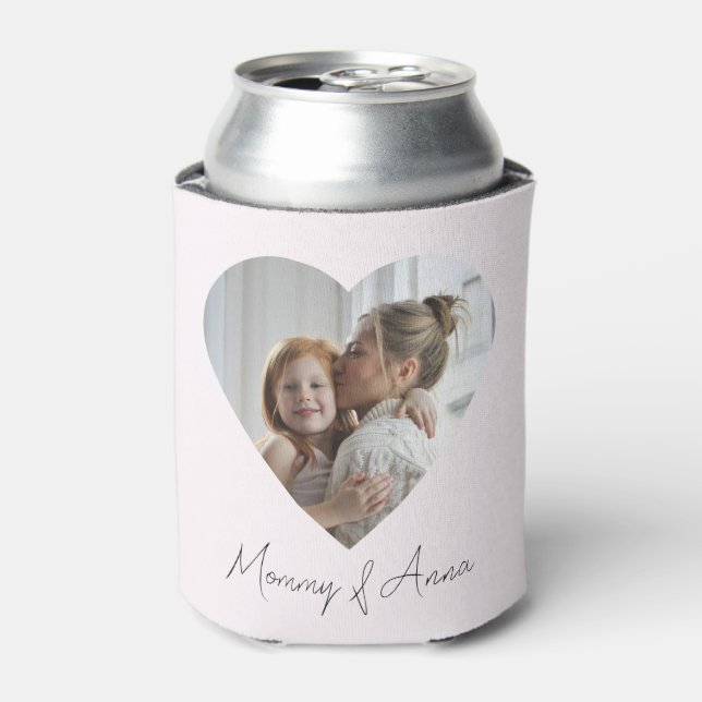 Rafraîchisseur Pour Canette Mom Custom Name & Photo | Personalized Can Cooler (Can devant)