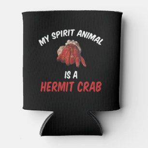 Rafraîchisseur Pour Canette Mon Animal Spirit Est Un Crabe Hermite