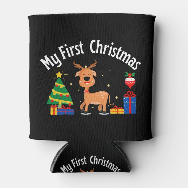 Rafraîchisseur Pour Canette Mon premier Noël (Devant)