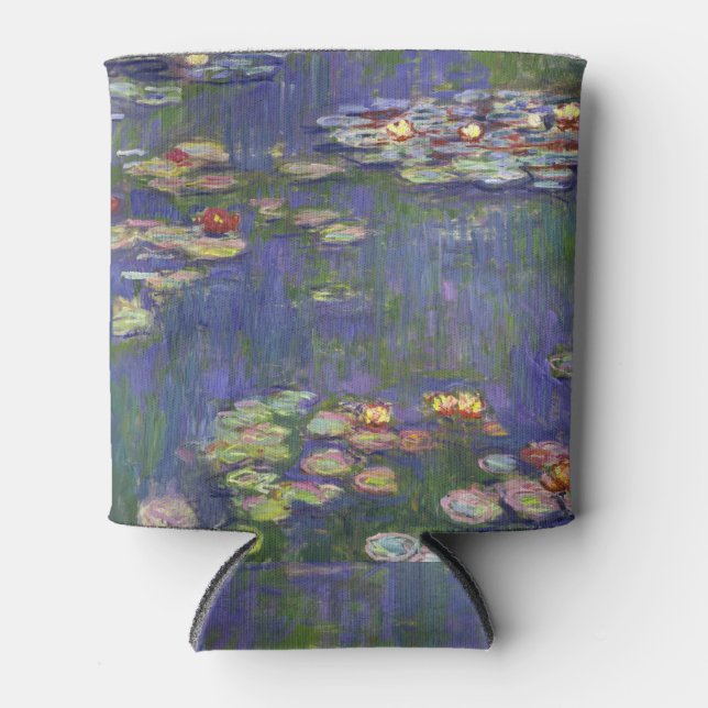 Rafraîchisseur Pour Canette Monet Water Lilies Chef-d'oeuvre Peinture (Devant)
