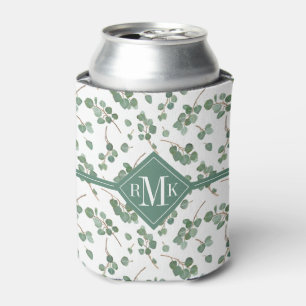 Rafraîchisseur Pour Canette Monogramme   Eucalyptus Argent Dollar Arbre Foliin