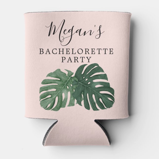 Rafraîchisseur Pour Canette Monstère Tropicale Bachelorette Can Cooler (Devant)
