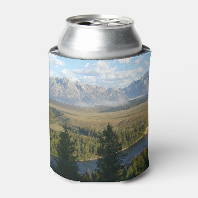 Rafraîchisseur Pour Canette Montagnes et rivière de Jackson Hole (Can devant)