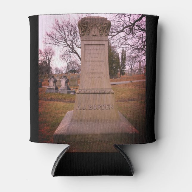 Rafraîchisseur Pour Canette Monument Borden, Fall River, MA - A.J. Borden (Devant)