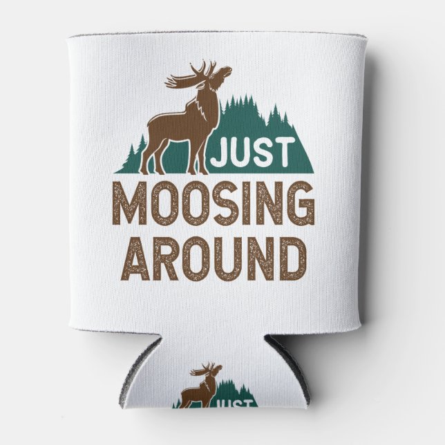 Rafraîchisseur Pour Canette Moose Se Moque Juste Autour (Devant)