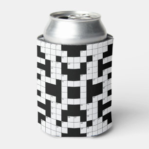 Rafraîchisseur Pour Canette Mot Crossword Puzzle Design Boisson Can Cooler