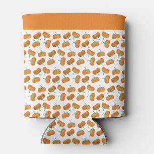Rafraîchisseur Pour Canette Motif Citrouille de la moisson Orange Green