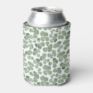 Rafraîchisseur Pour Canette Motif de fermeture Shamrock aquarelle