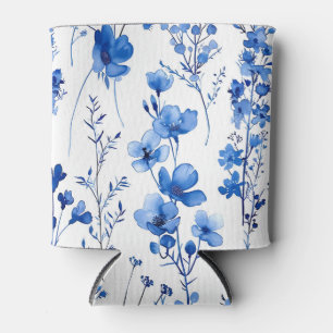 Rafraîchisseur Pour Canette Motif de fleurs sauvages en papier français - Conc