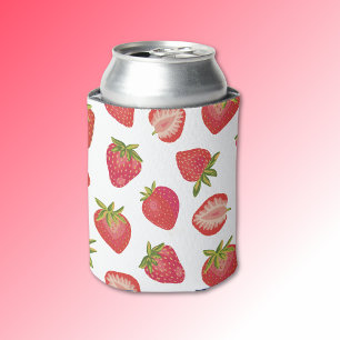 Rafraîchisseur Pour Canette Motif de fraises