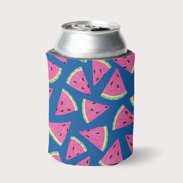 Rafraîchisseur Pour Canette Motif de fruits tropicaux de pastèque (Créateur téléchargé)