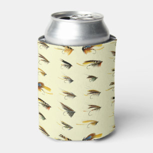 Rafraîchisseur Pour Canette Motif de leures de pêche vintage