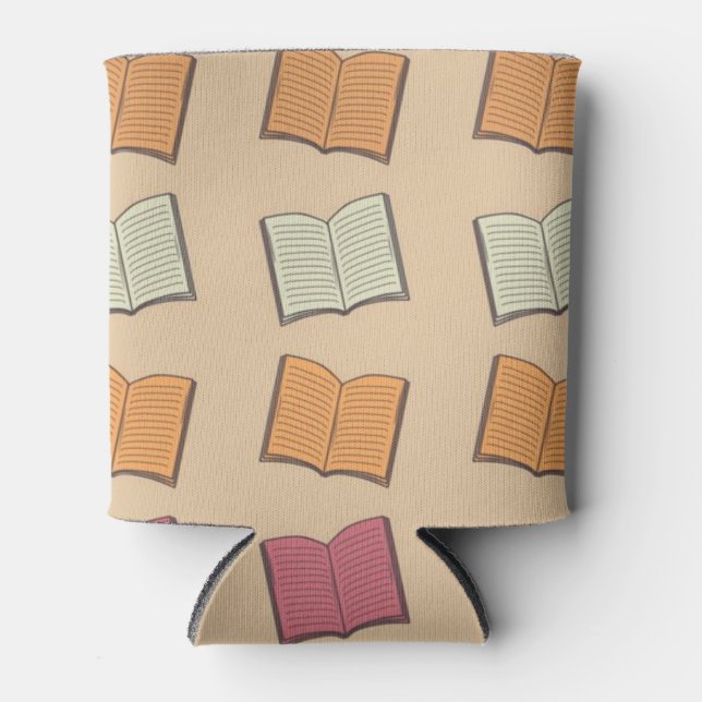 Rafraîchisseur Pour Canette Motif de livre (Devant)