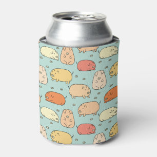 Rafraîchisseur Pour Canette Motif de porc à menthe