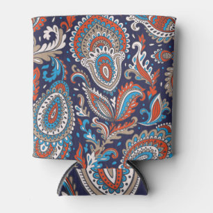Rafraîchisseur Pour Canette Motif ethnique indien de la médaille Paisley.