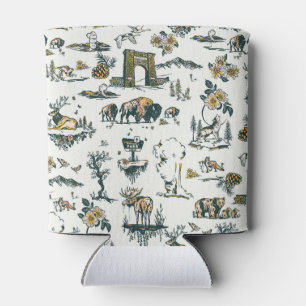 Rafraîchisseur Pour Canette Motif faunique du parc national Yellowstone