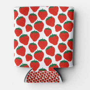 Rafraîchisseur Pour Canette motif fou de fraise