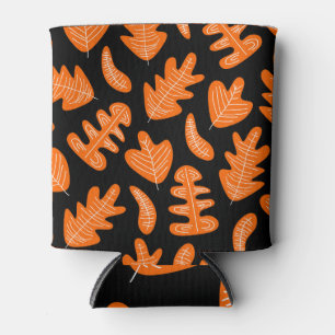 Rafraîchisseur Pour Canette Motif Plante Exotique feuille vintage