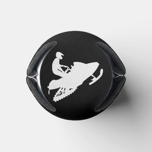 Rafraîchisseur Pour Canette Motoneige blanche (Bas)