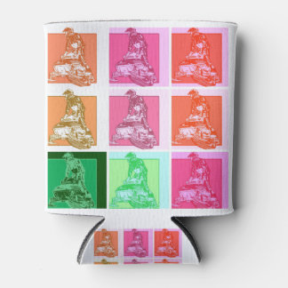 Rafraîchisseur Pour Canette Motoneige Pop Art