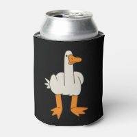 Mouette du doigt du milieu Humour geste drôle reto