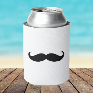 Rafraîchisseur Pour Canette Moustache noire