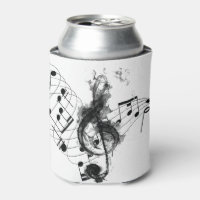 Music Note Design noir et blanc de luxe