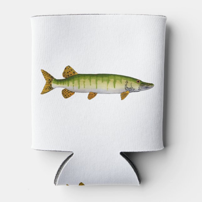 Rafraîchisseur Pour Canette Muskellunge (Muskie) peut refroidir (Devant)