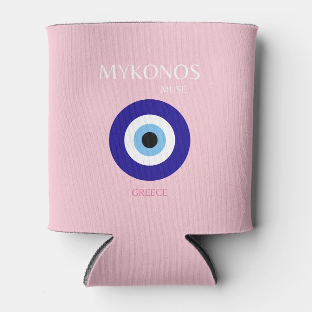 Rafraîchisseur Pour Canette Mykonos Muse, Mykonos, Rose (Devant)