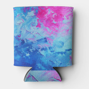 Rafraîchisseur Pour Canette Mystère de toile : Abstraite peinture à l'huile Te