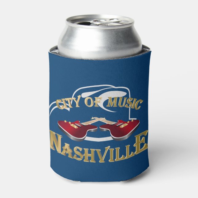 Rafraîchisseur Pour Canette Nashville. City of music (Can devant)
