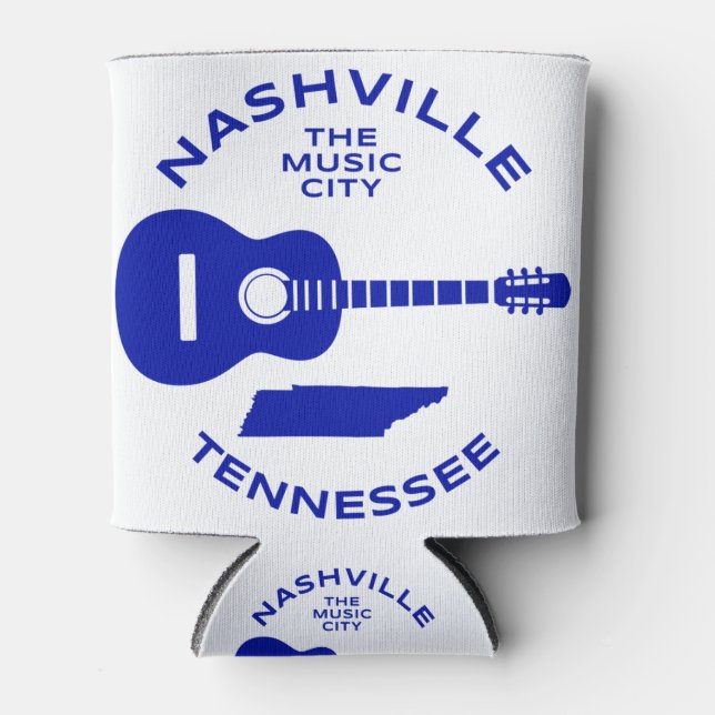 Rafraîchisseur Pour Canette Nashville Tennessee La Ville De La Musique (Devant)