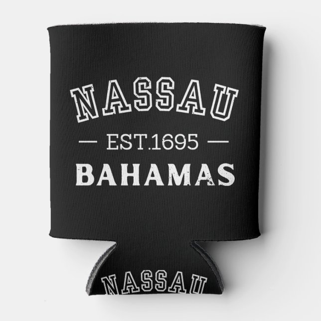 Rafraîchisseur Pour Canette Nassau Bahamas (Devant)