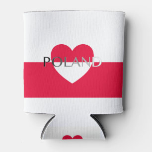 Rafraîchisseur Pour Canette National Flag of Poland - Polska - Rzeczpospolita