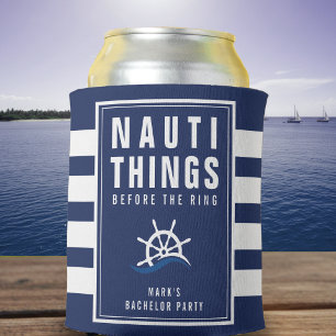 Rafraîchisseur Pour Canette Nauti Things Enterrement de Vie de Garçon Bateau B