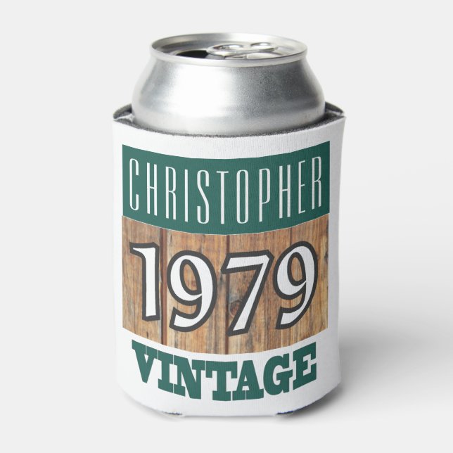 Rafraîchisseur Pour Canette Né en 1979. L'année de naissance peut refroidir (Can devant)
